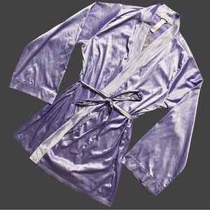 SAVAGEXFENTY “CLF Satin Lightening Bolt Robe - Lavender”